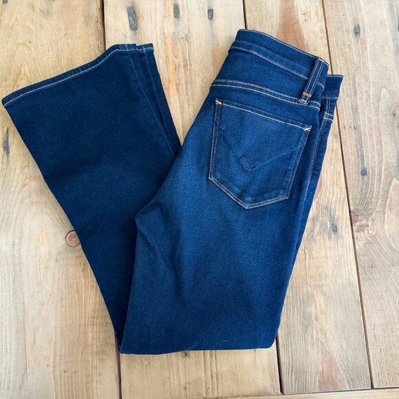 Hudson Holly Flare Jeans NEW NWOT 27 Denim Medium Wash High Rise Short - Picture 6 of 9